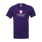 BELLA + CANVAS Unisex Jersey Tee Full Color - Team Purple - Front