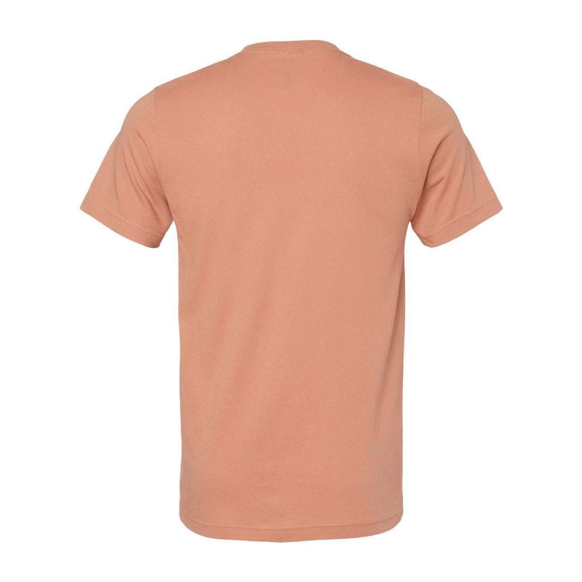 BELLA + CANVAS Unisex Jersey Tee Full Color - Terracotta - Back