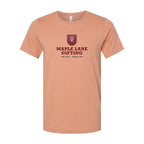 BELLA + CANVAS Unisex Jersey Tee Full Color - Terracotta - Front