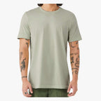 BELLA + CANVAS Unisex Jersey Tee Full Color - Thyme - On Model Front