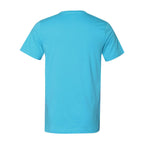 BELLA + CANVAS Unisex Jersey Tee Full Color - Turquoise - Back