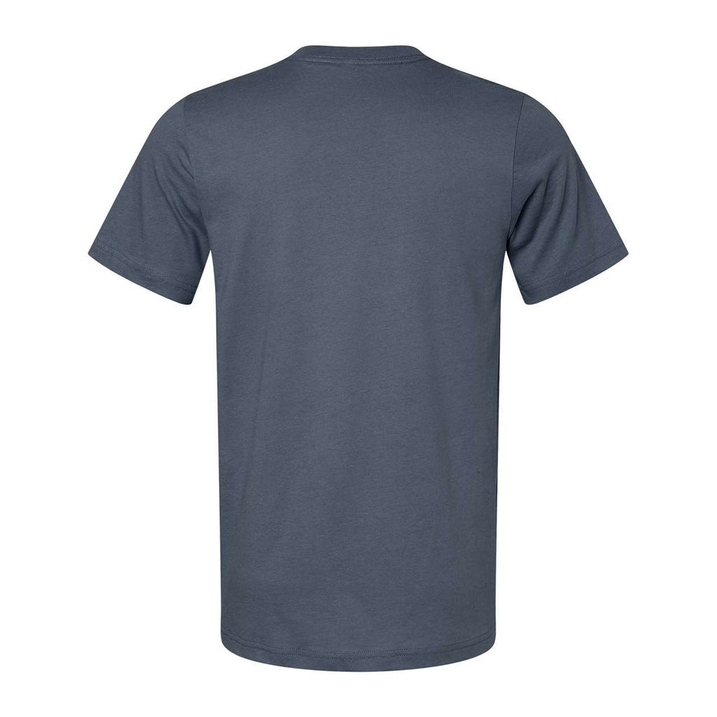 BELLA + CANVAS Unisex Jersey Tee Full Color - Vintage Navy - Back