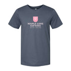 BELLA + CANVAS Unisex Jersey Tee Full Color - Vintage Navy - Front