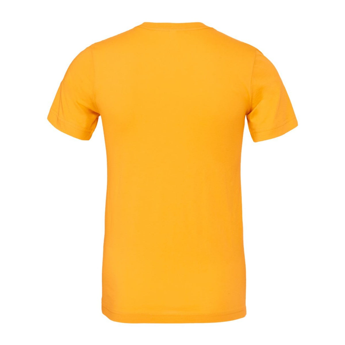 BELLA + CANVAS Unisex Jersey Tee - Gold - Back