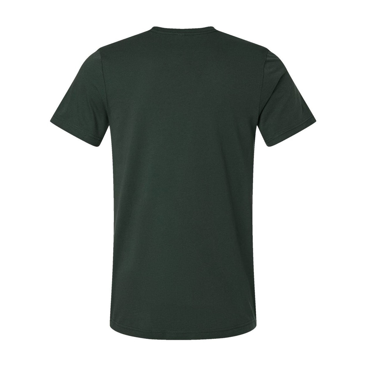 BELLA + CANVAS Unisex Jersey Tee - Hunter Green - Back