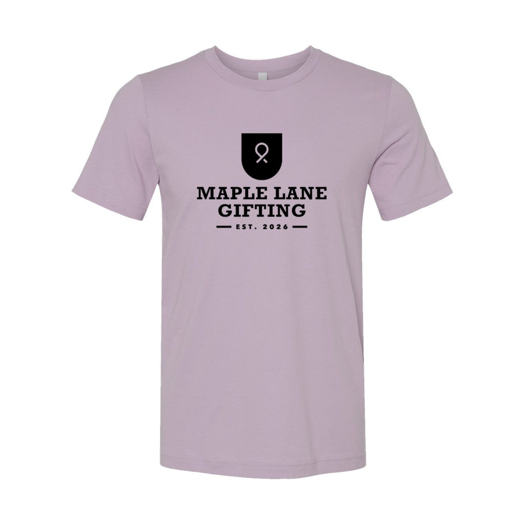 BELLA + CANVAS Unisex Jersey Tee - Light Violet - Front