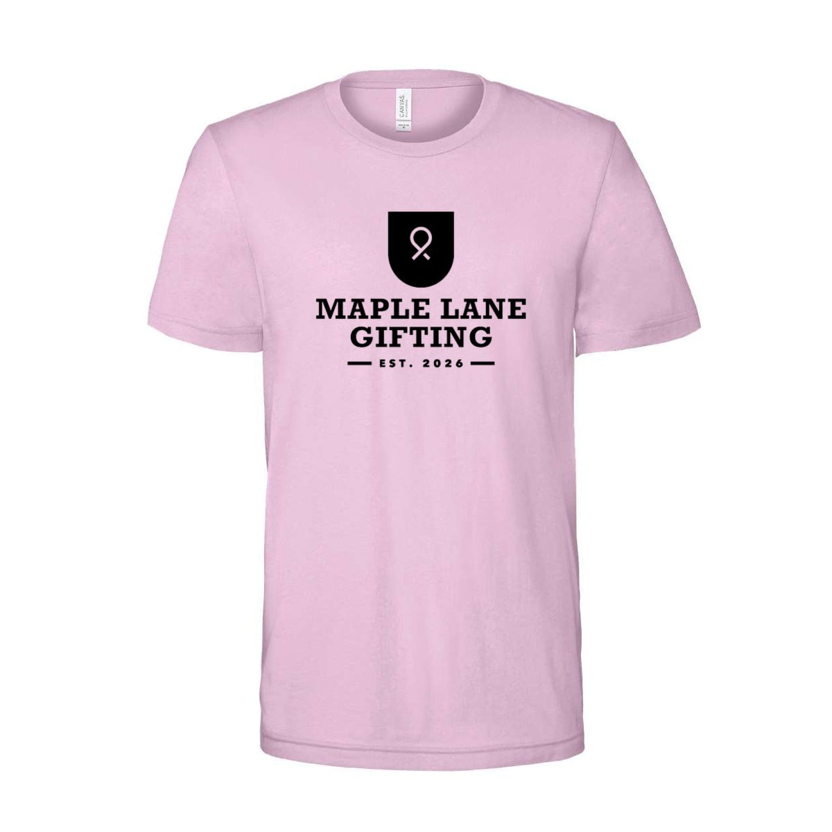 BELLA + CANVAS Unisex Jersey Tee - Lilac - Front