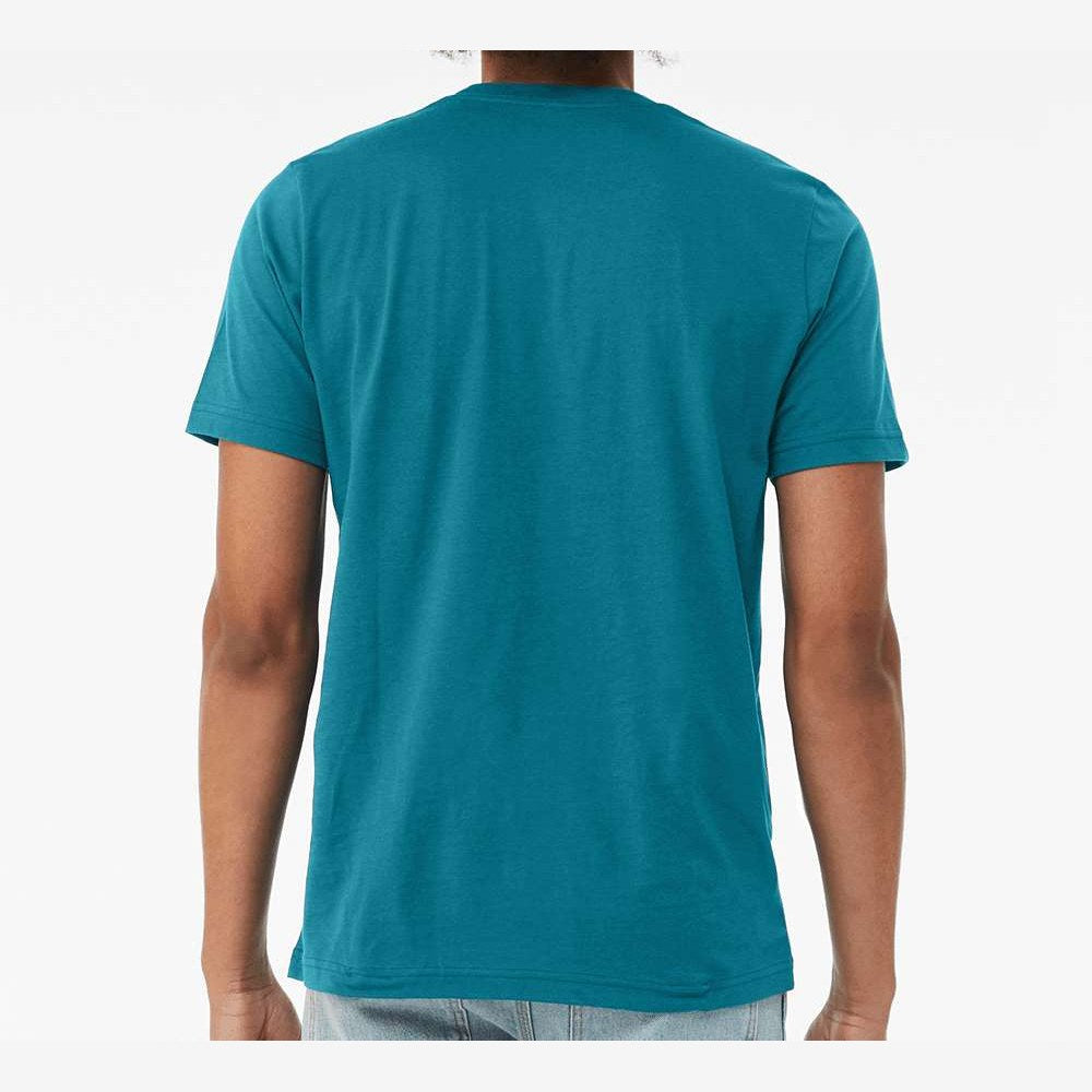 BELLA + CANVAS Unisex Jersey Tee - Marine - On Model Back