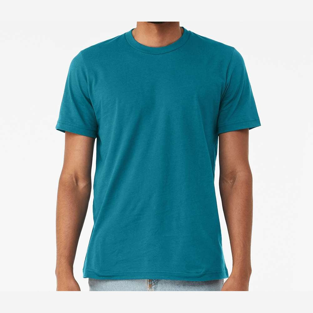 BELLA + CANVAS Unisex Jersey Tee - Marine - On Model Front