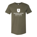 BELLA + CANVAS Unisex Jersey Tee - Military Green - Front