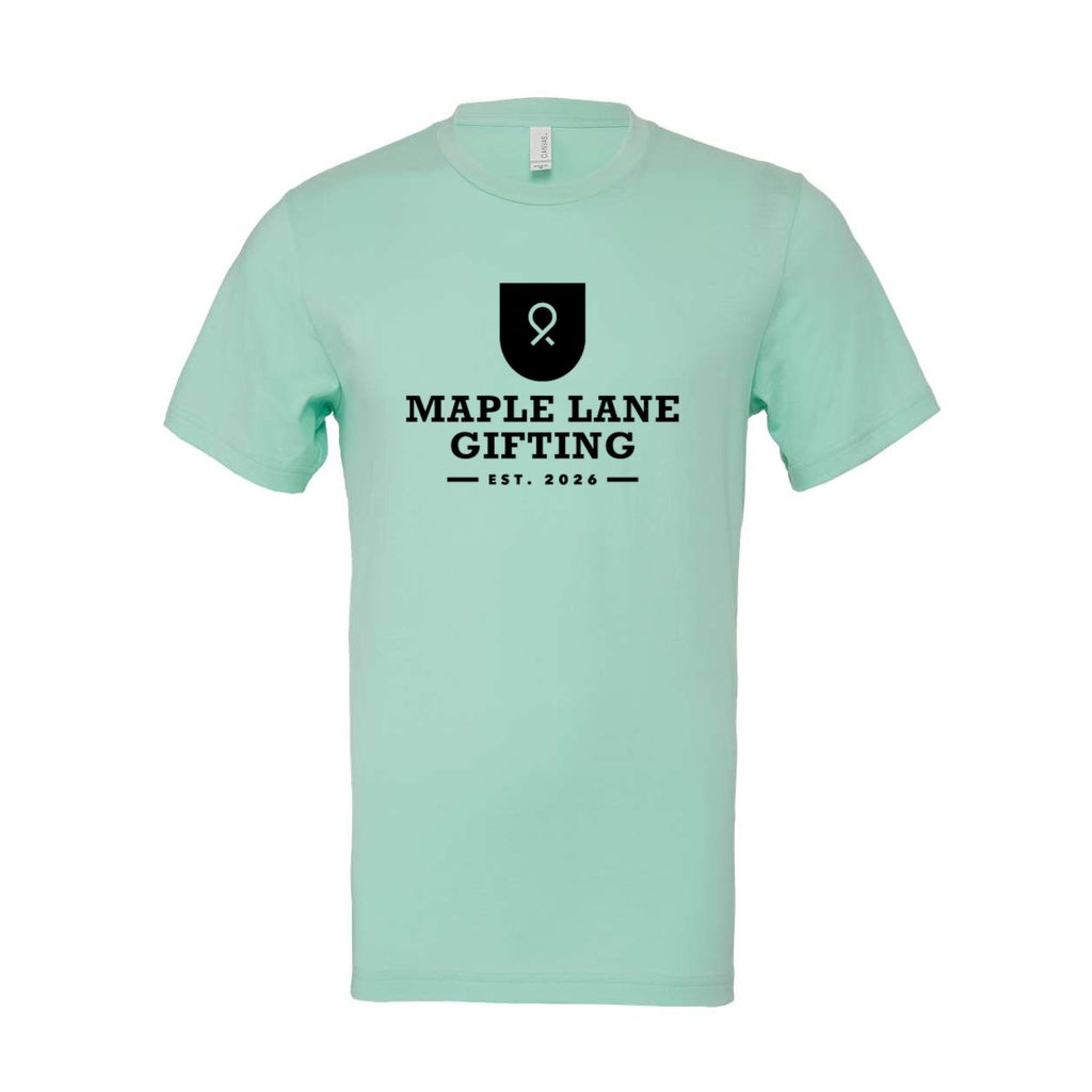 BELLA + CANVAS Unisex Jersey Tee - Mint - Front