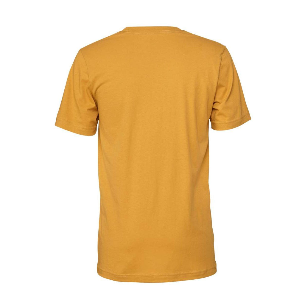 BELLA + CANVAS Unisex Jersey Tee - Mustard - Back