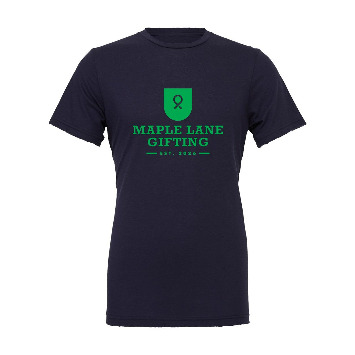 BELLA + CANVAS Unisex Jersey Tee - Navy - Front