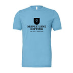 BELLA + CANVAS Unisex Jersey Tee - Ocean Blue - Front