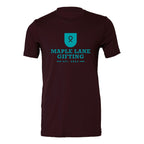 BELLA + CANVAS Unisex Jersey Tee - Oxblood Black - Front