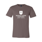 BELLA + CANVAS Unisex Jersey Tee - Pebble Brown - Front