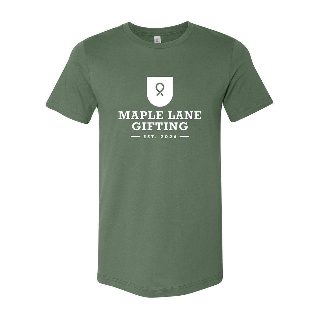 BELLA + CANVAS Unisex Jersey Tee - Pine - Front