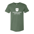 BELLA + CANVAS Unisex Jersey Tee - Pine - Front
