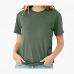 BELLA + CANVAS Unisex Jersey Tee - Pine - On Model Front