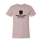 BELLA + CANVAS Unisex Jersey Tee - Pink Gravel - Front