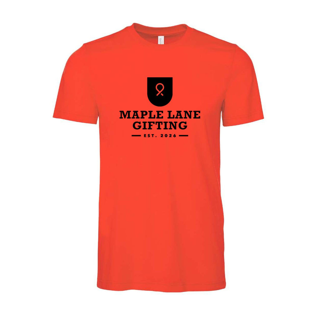 BELLA + CANVAS Unisex Jersey Tee - Poppy - Front