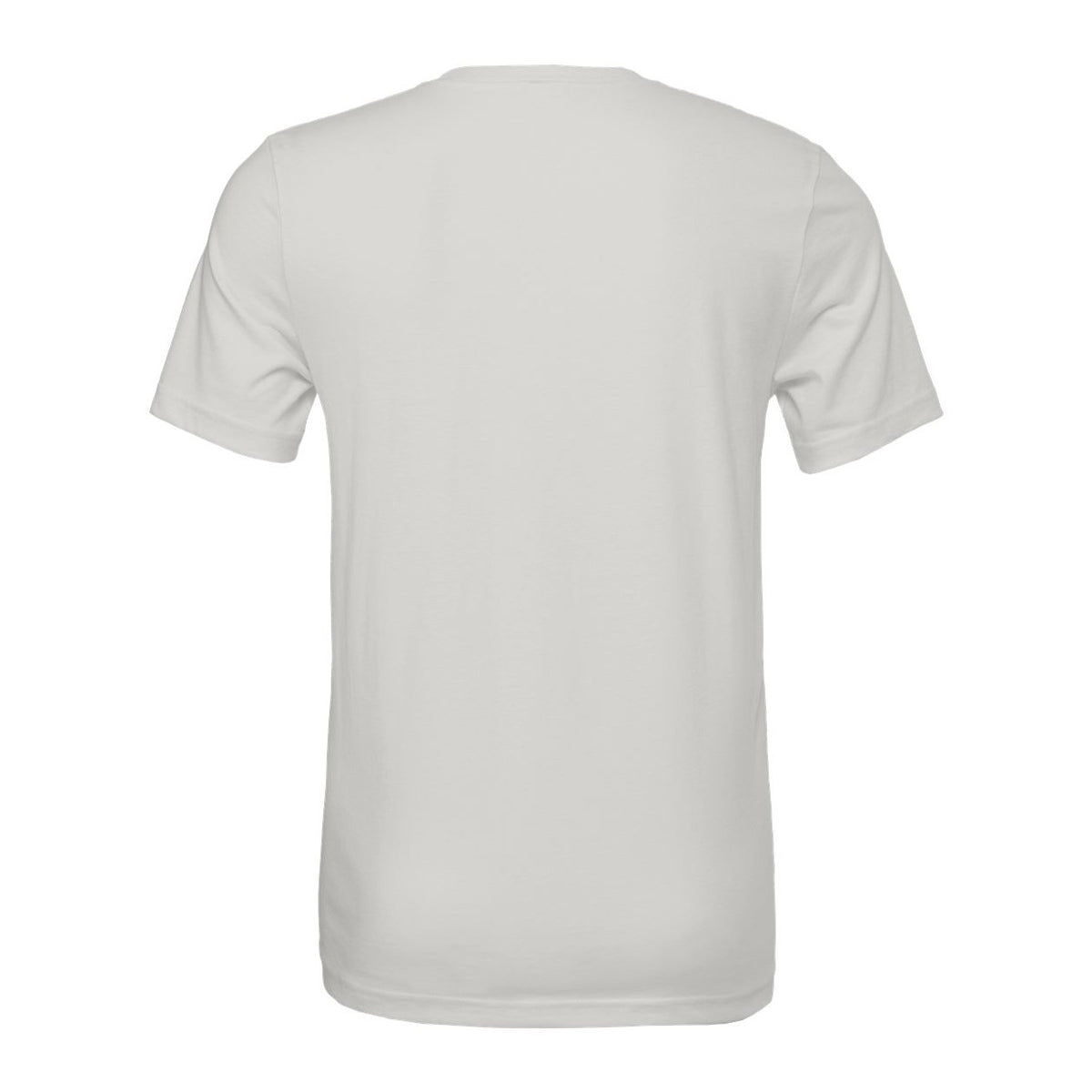 BELLA + CANVAS Unisex Jersey Tee - Silver - Back