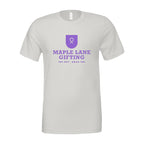 BELLA + CANVAS Unisex Jersey Tee - Silver - Front