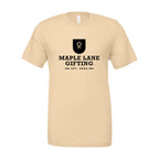 BELLA + CANVAS Unisex Jersey Tee - Soft Cream - Front