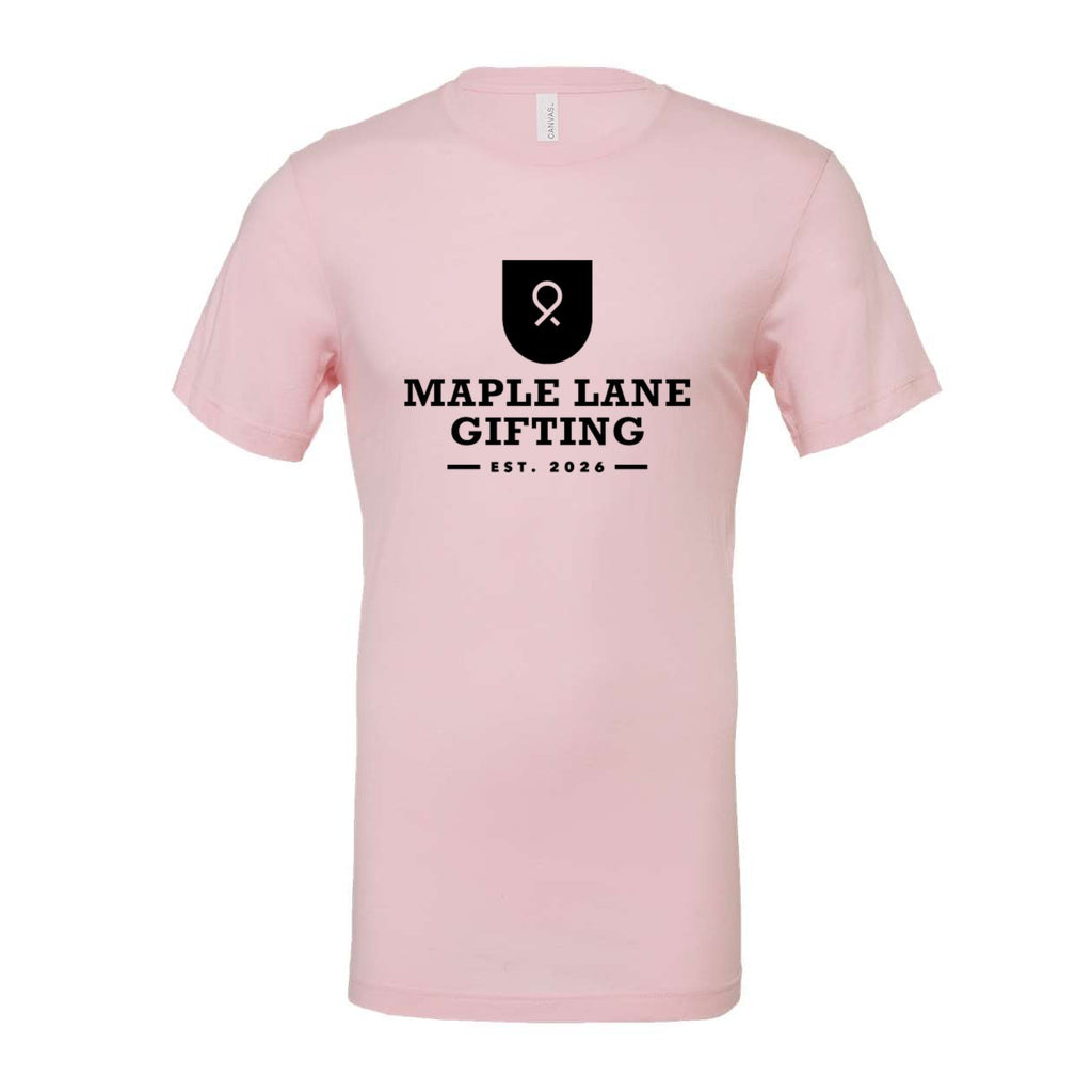 BELLA + CANVAS Unisex Jersey Tee - Soft Pink - Front