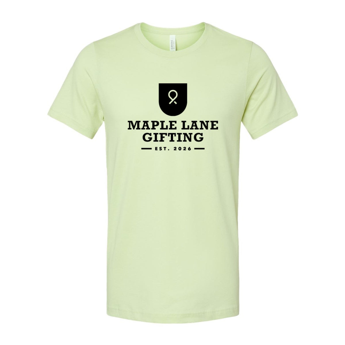 BELLA + CANVAS Unisex Jersey Tee - Spring Green - Front