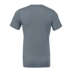 BELLA + CANVAS Unisex Jersey Tee - Steel Blue - Back