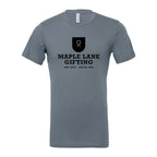 BELLA + CANVAS Unisex Jersey Tee - Steel Blue - Front