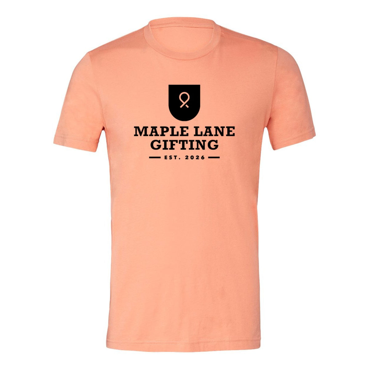 BELLA + CANVAS Unisex Jersey Tee - Sunset - Front