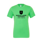 BELLA + CANVAS Unisex Jersey Tee - Synthetic Green - Front
