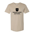 BELLA + CANVAS Unisex Jersey Tee - Tan - Front