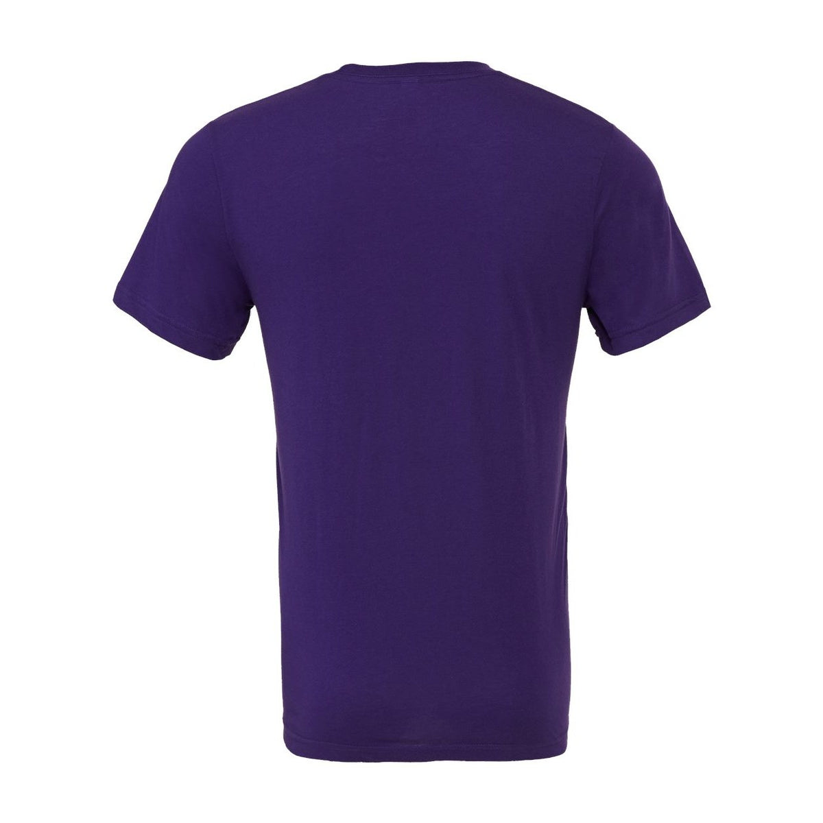 BELLA + CANVAS Unisex Jersey Tee - Team Purple - Back