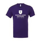 BELLA + CANVAS Unisex Jersey Tee - Team Purple - Front