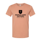 BELLA + CANVAS Unisex Jersey Tee - Terracotta - Front