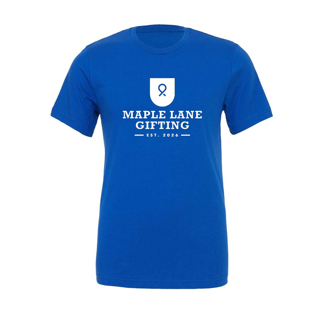 BELLA + CANVAS Unisex Jersey Tee - True Royal - Front