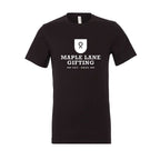 BELLA + CANVAS Unisex Jersey Tee - Vintage Black - Front