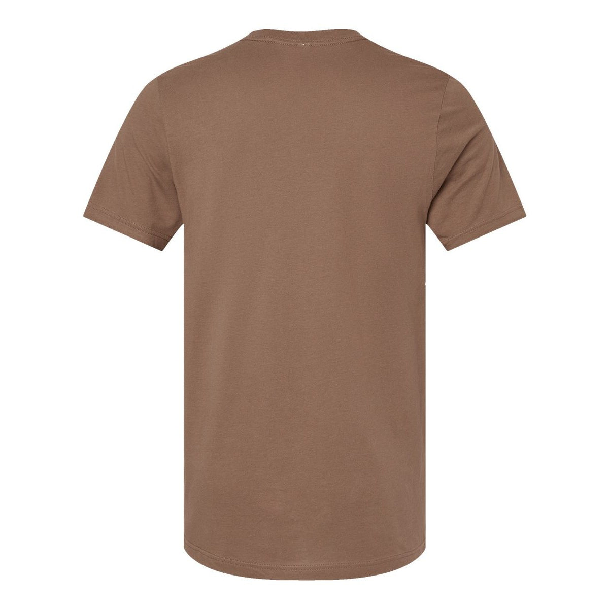 BELLA + CANVAS Unisex Jersey Tee - Vintage Brown - Back