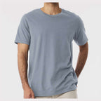 BELLA + CANVAS Unisex Jersey Tee - Vintage Denim - On Model Front
