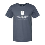 BELLA + CANVAS Unisex Jersey Tee - Vintage Navy - Front