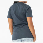 BELLA + CANVAS Unisex Jersey Tee - Vintage Navy - On Model Back