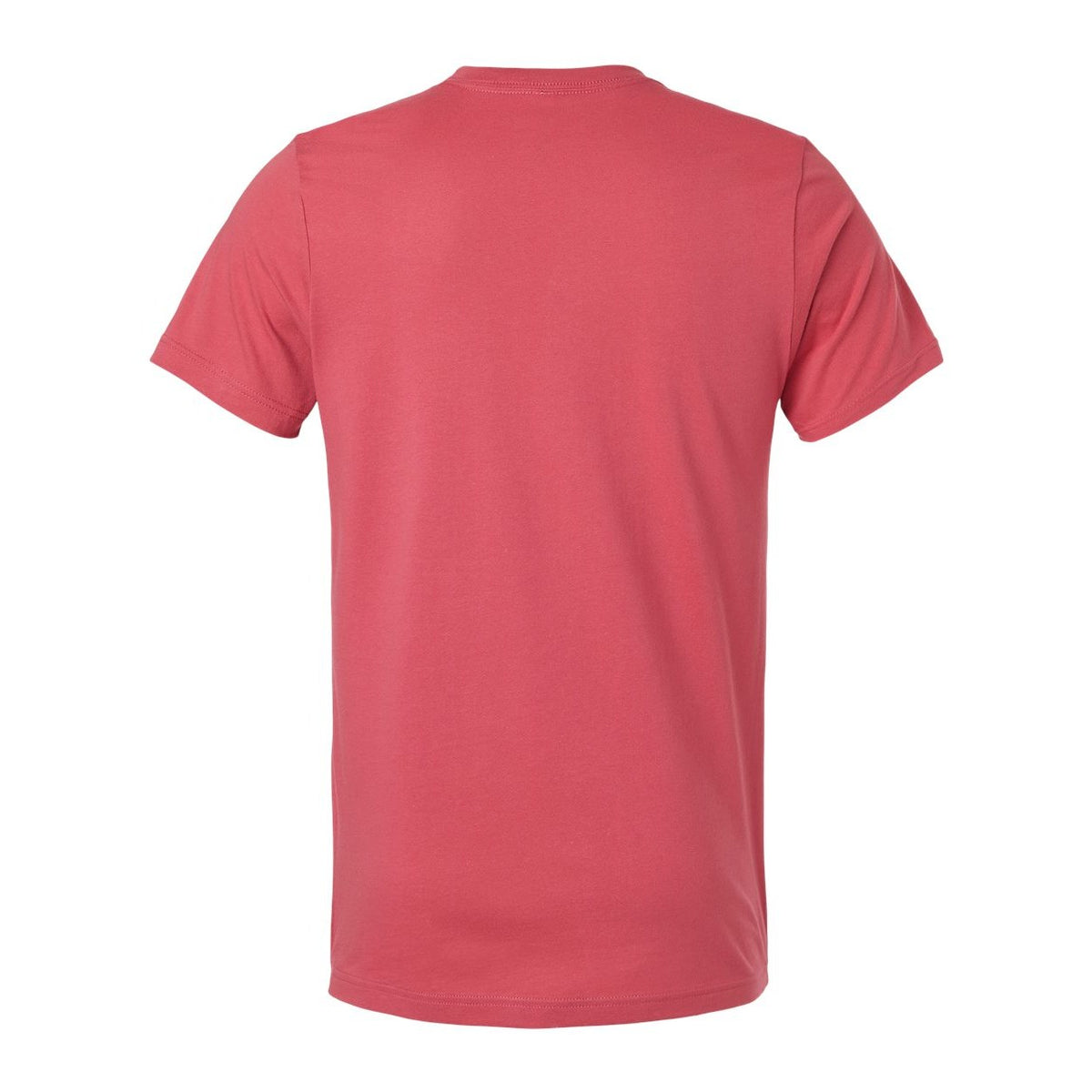 BELLA + CANVAS Unisex Jersey Tee - Vintage Red - Back
