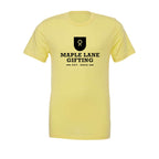 BELLA + CANVAS Unisex Jersey Tee - Yellow - Front