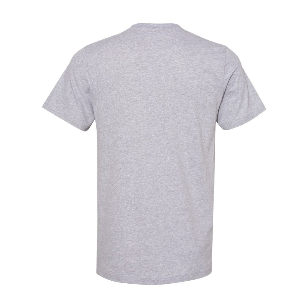 BELLA + CANVAS Unisex Sueded Tee - Athletic Heather - Back