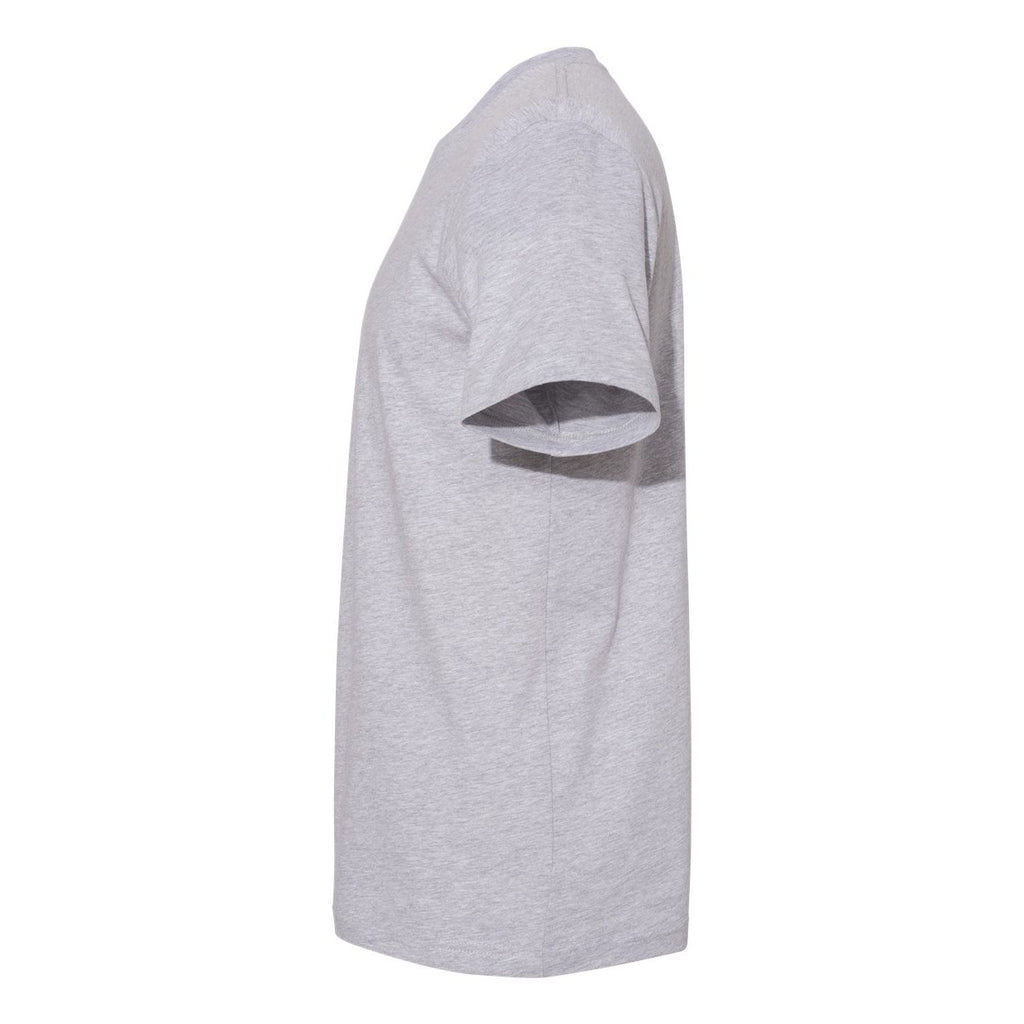 BELLA + CANVAS Unisex Sueded Tee - Athletic Heather - Direct Side