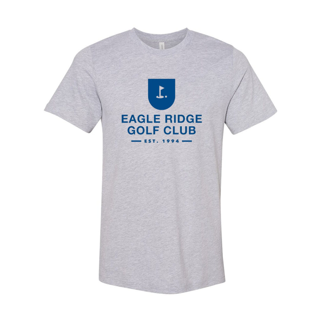 BELLA + CANVAS Unisex Sueded Tee - Athletic Heather - Front