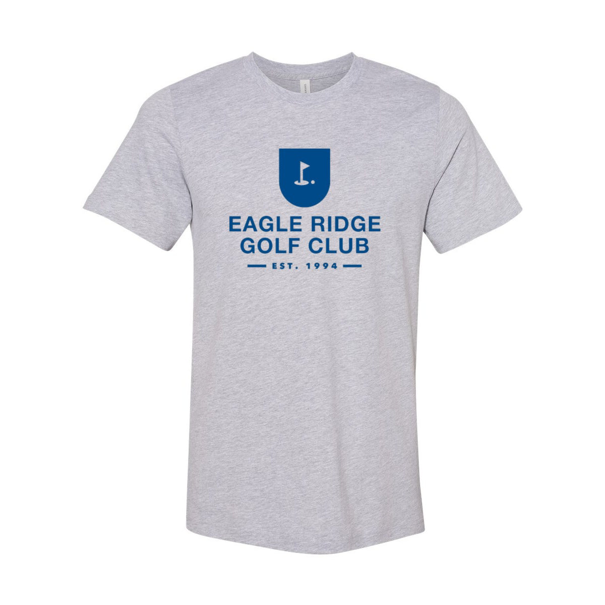 BELLA + CANVAS Unisex Sueded Tee - Athletic Heather - Front